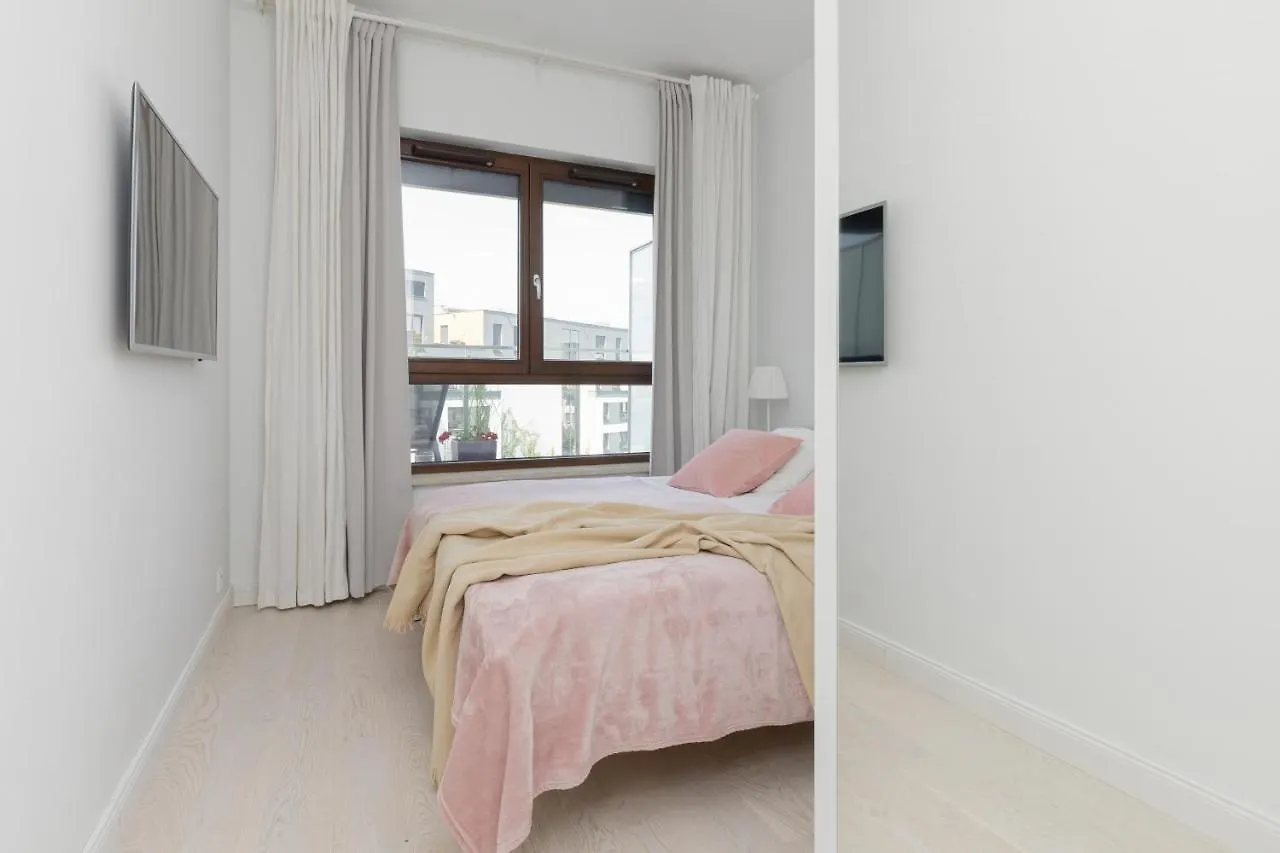 Sarmacka Apartment With Balcony Warsaw Wilanow By Noclegi Renters