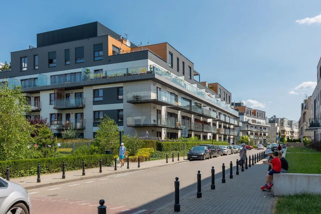 Sarmacka Apartment With Balcony Warsaw Wilanow By Noclegi Renters 波兰