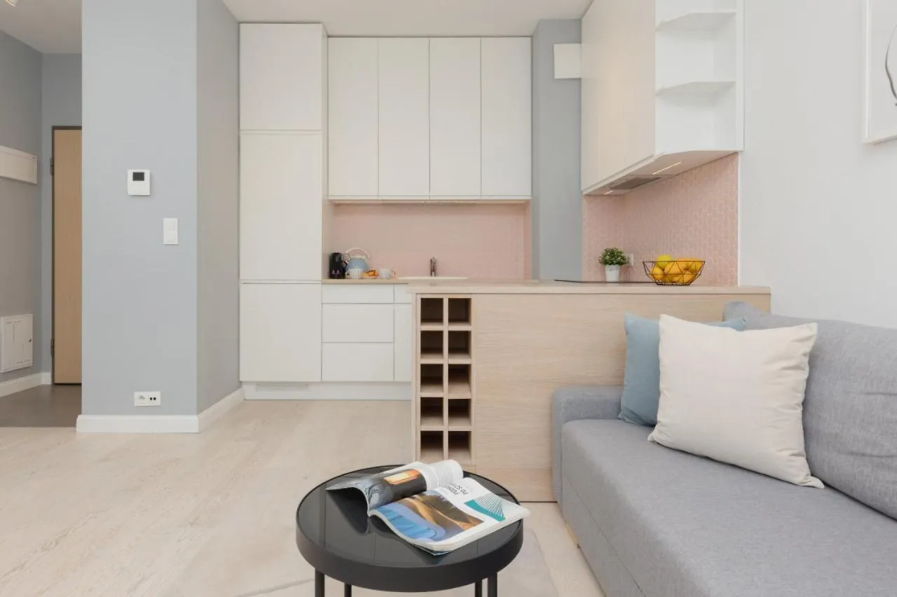 Sarmacka Apartment With Balcony Warsaw Wilanow By Noclegi Renters