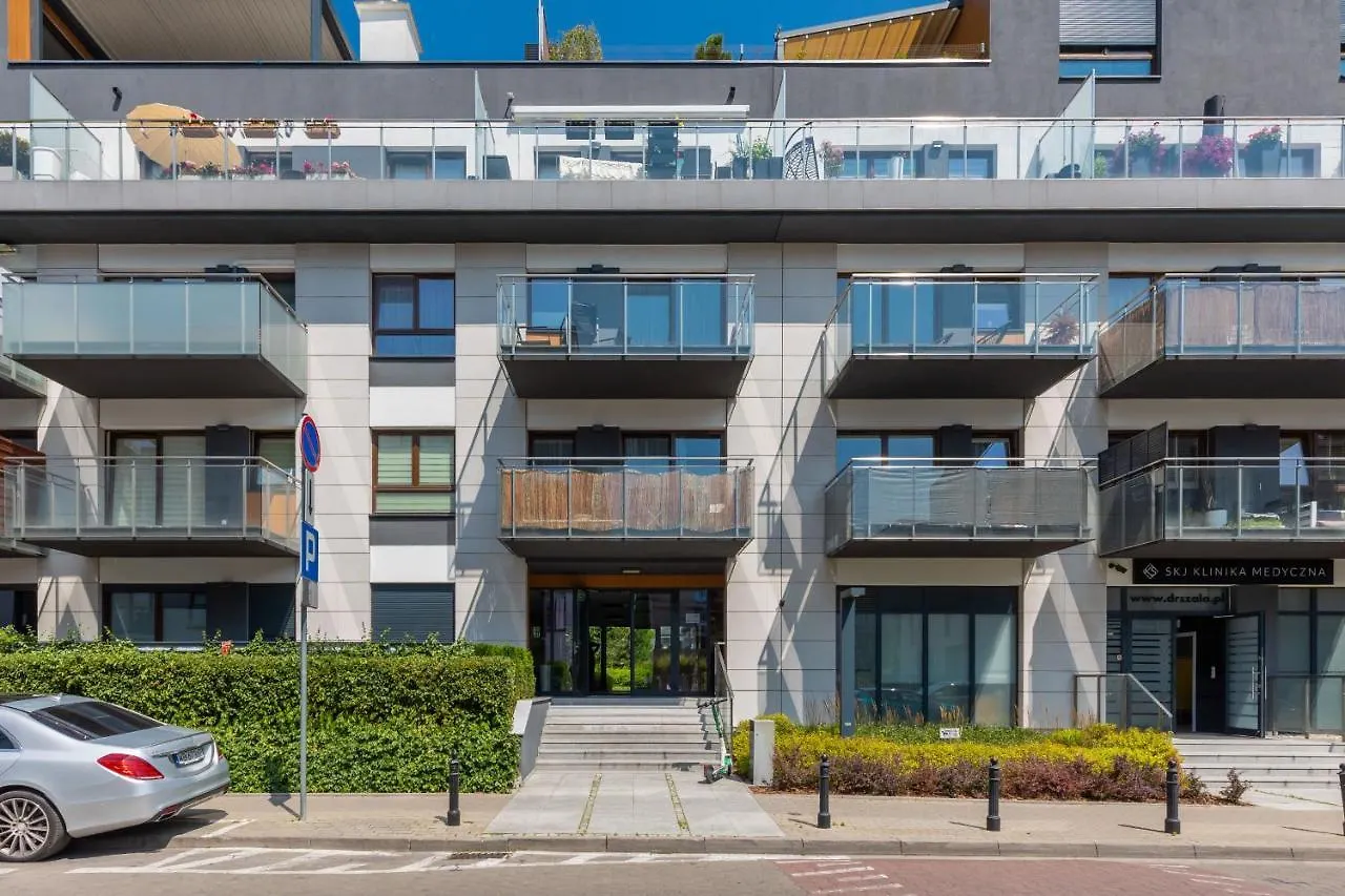 Sarmacka Apartment With Balcony Warsaw Wilanow By Noclegi Renters